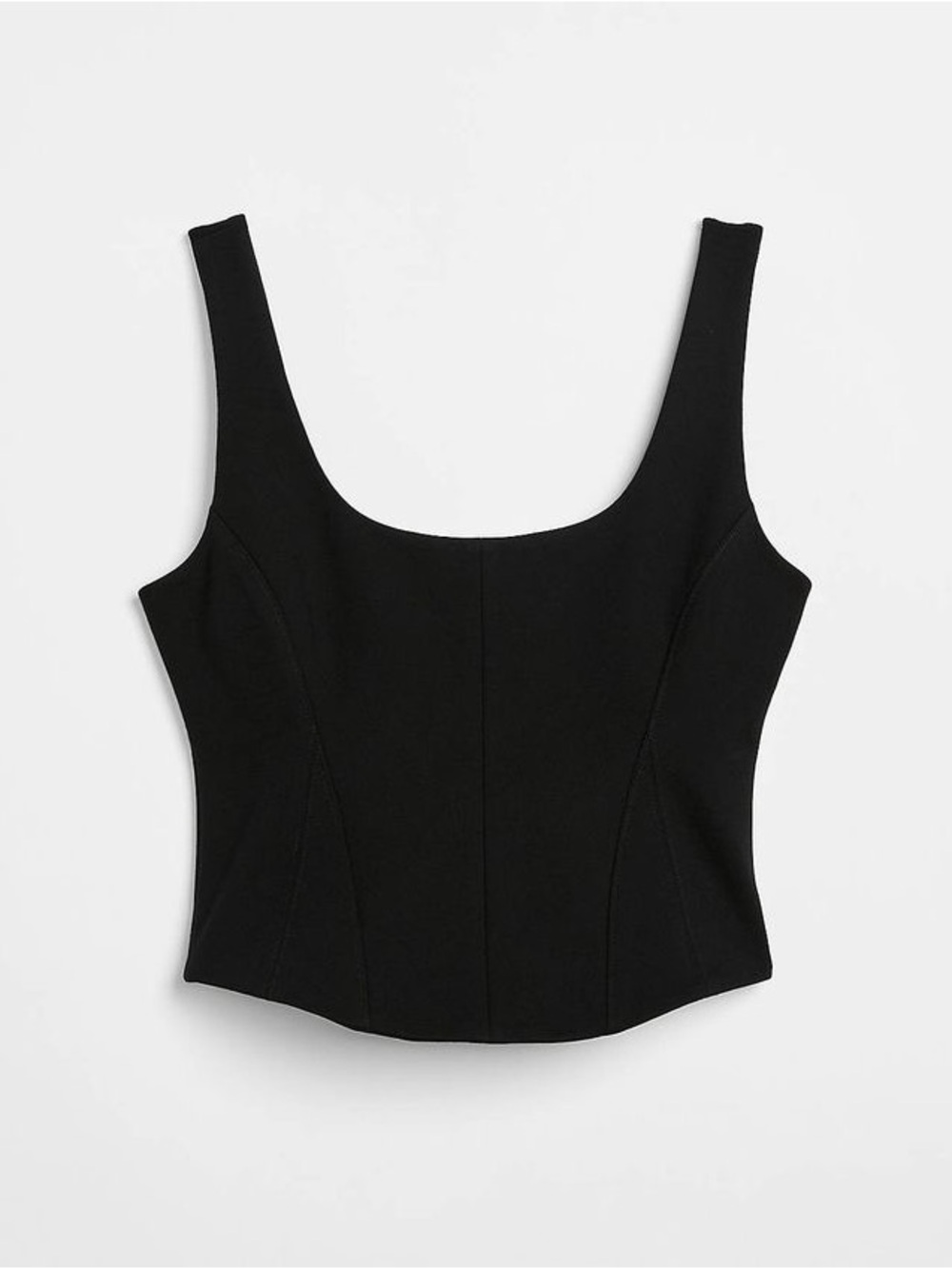 Loft Versa XS black ponte bustier top